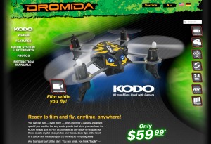 Dromida KODO mini-drone w/720p video