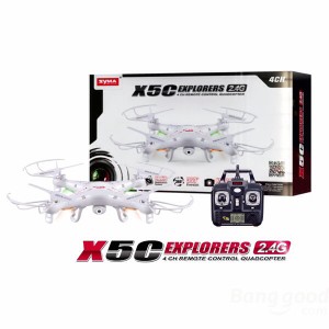 Syma X5C 4 Channel 2.4GHz RC Explorers Quad Copter w/Camera