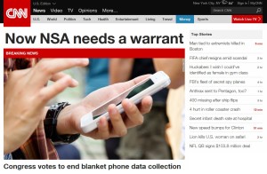 Senate passes NSA reform measure. Now NSA needs a warrant.