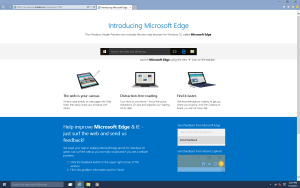 7/7/2015: Introducing Microsoft Edge